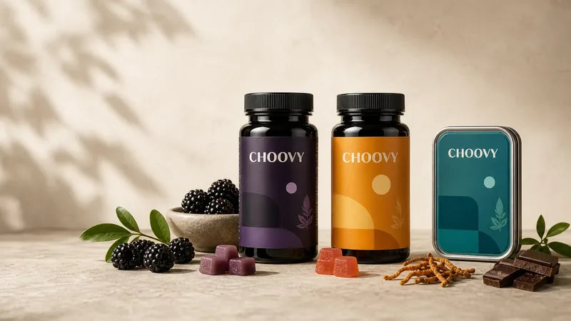 CHOOVY Nightfall Daybreak and Focus product family