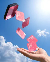 Sachets falling