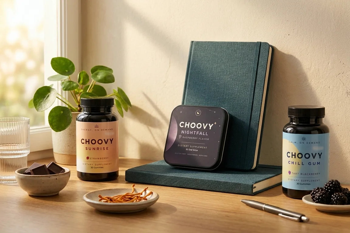 CHOOVY Nightfall, Sunrise, and Chill Gum daily mode lineup