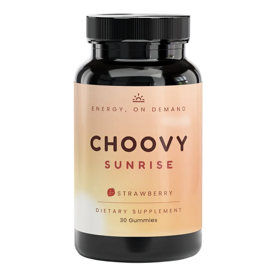 CHOOVY Sunrise day gummies for clean lift